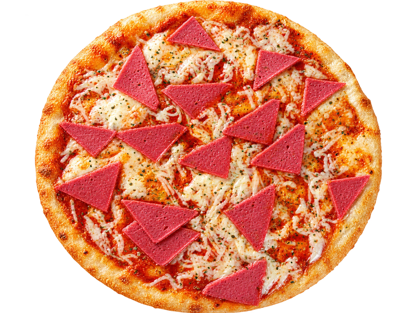 Ham and Cheese Pizza