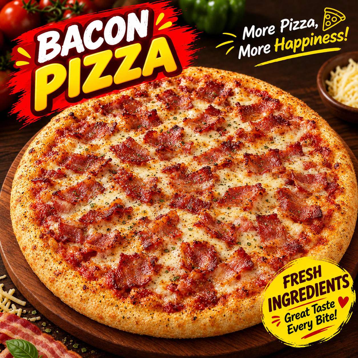 Bacon Pizza